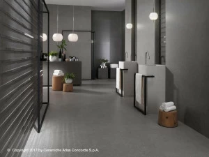 Atlas Concorde Белая плитка для стен с эффектом бетона Kone