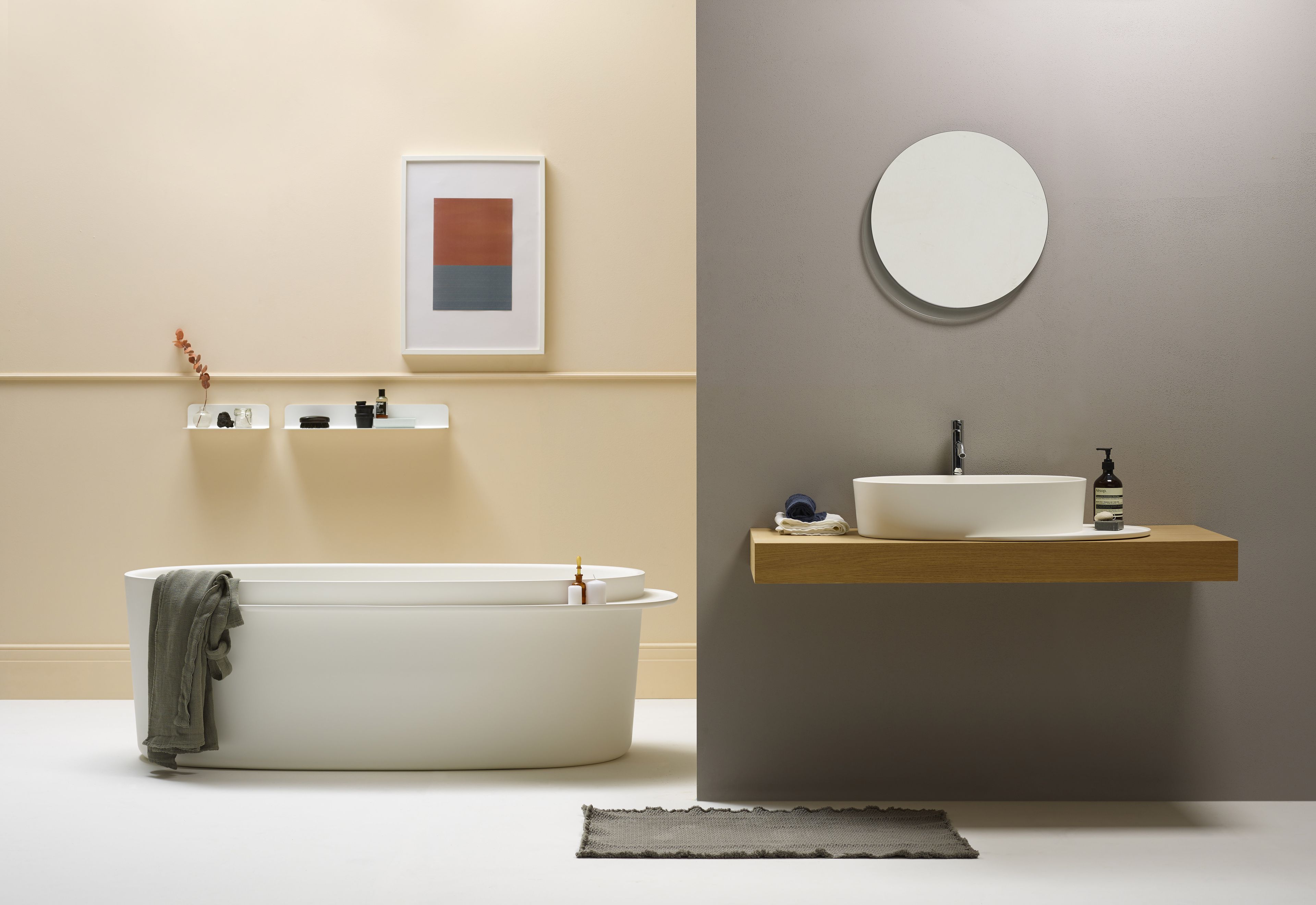 Овальная ванна в Livingtec® Ex.T плато ARCH-00053113 - Вид №2