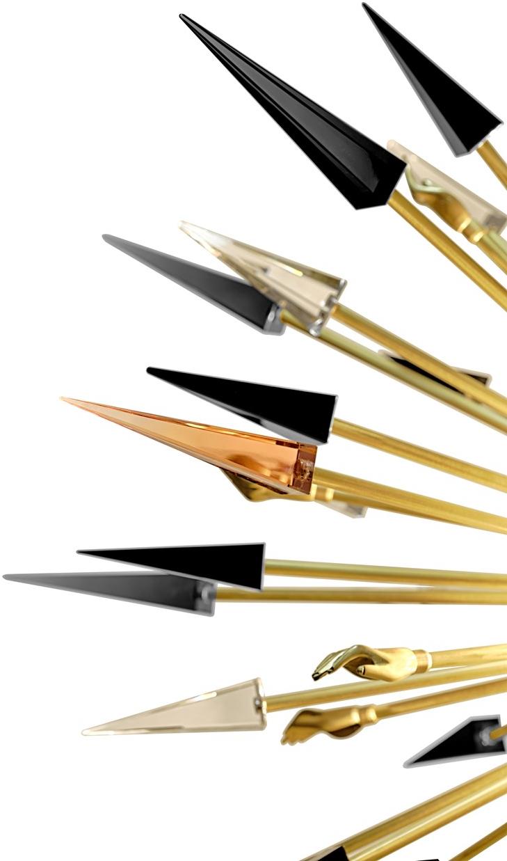 KOKET Подвесной светильник прямого и отраженного света из латуни sun-id-1372600 - Вид №3