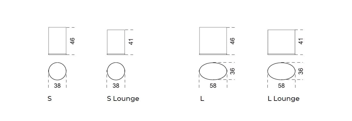 Бархатный пуф Gallotti&Radice LOU ARCH-00023187 - Вид №8