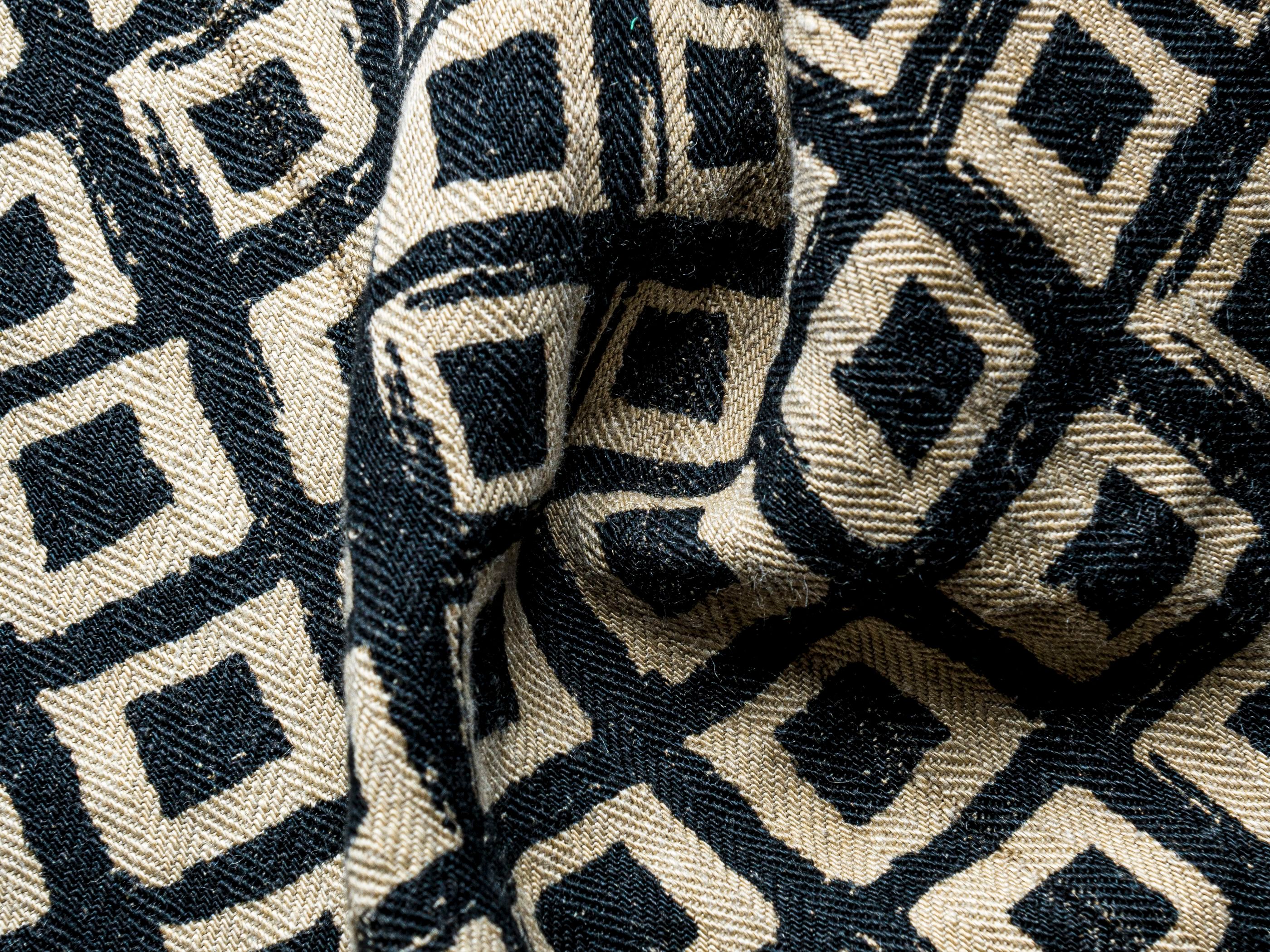 Льняная ткань с графическим рисунком The House of Lyria IMPRONTA ARCH-00113132