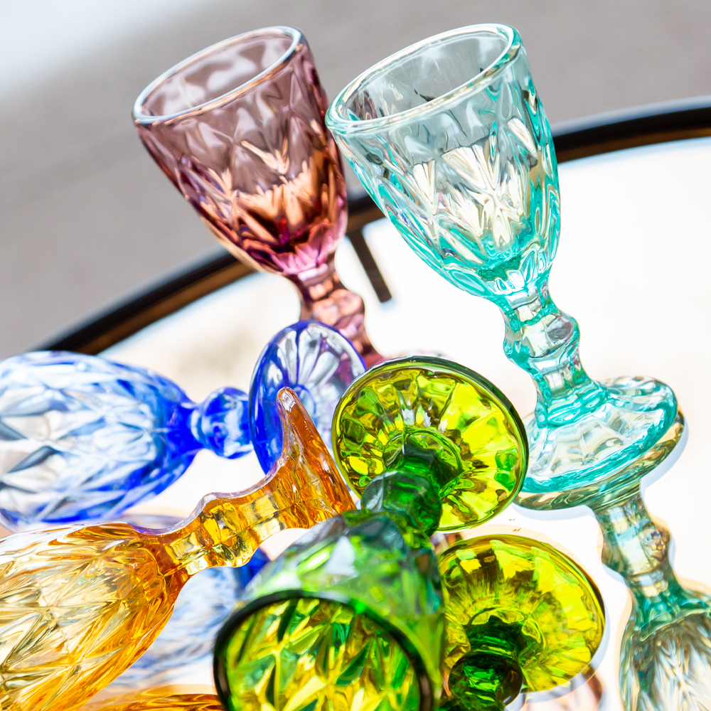 21091723 Комплект бокалов «Маркиз» мини-версия (6 штук, 6 цветов) Object Desire Светский прием  - Вид №9