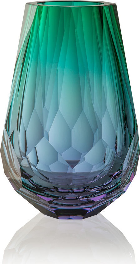 10568707 Moser Ваза 31см "Грань" Хрусталь бессвинцовый 