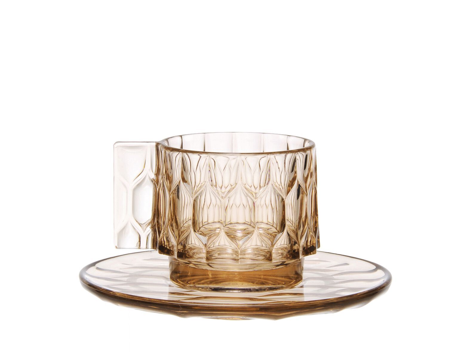 Набор кофейных чашек из инженерного пластика с блюдцем Kartell Jellies Family ARCH-00146181 - Вид №10