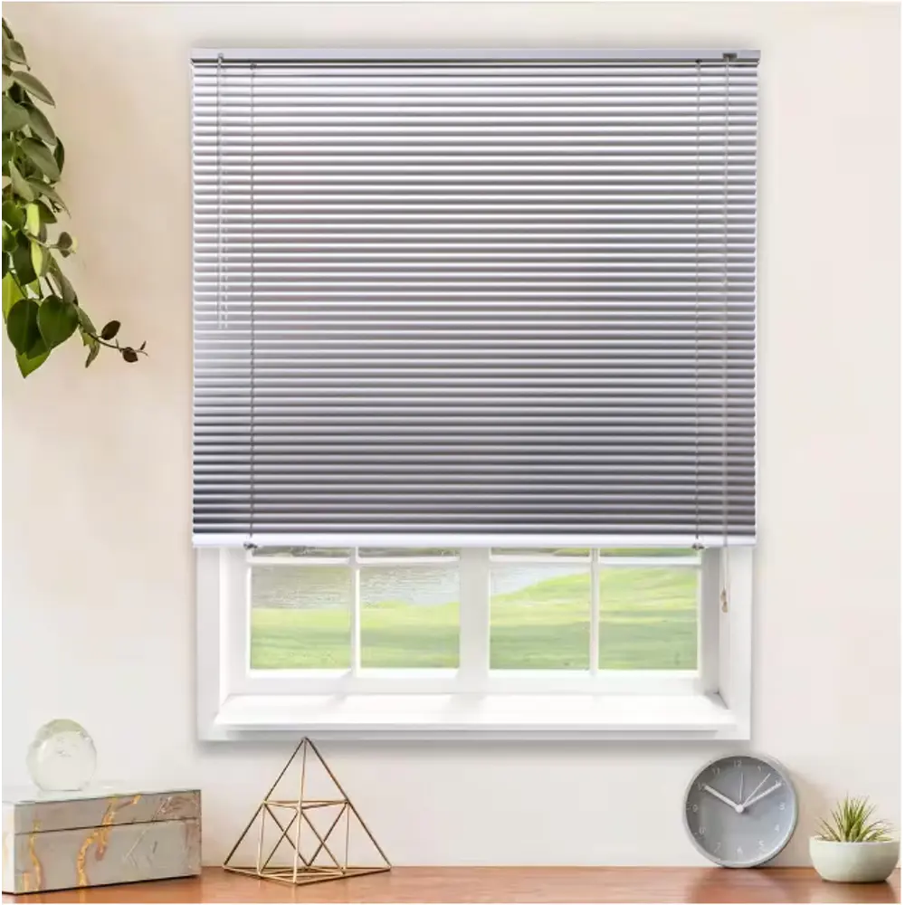 INSPIRE Жалюзи горизонтальные серебристые 140x160 см для окон 89351020 STLM-1335098 - Вид №3