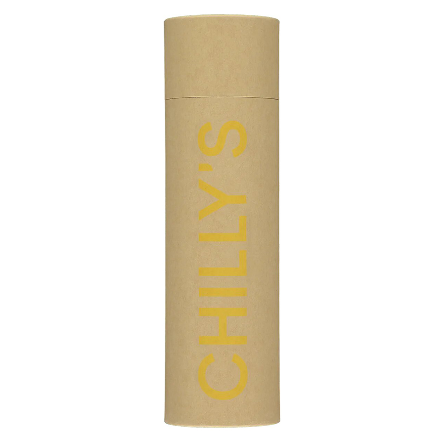 Термос 500 мл желтый Matte Burnt Yellow CHILLY'S BOTTLES ДИЗАЙНЕРСКИЕ 00-3947992 Желтый  - Вид №3
