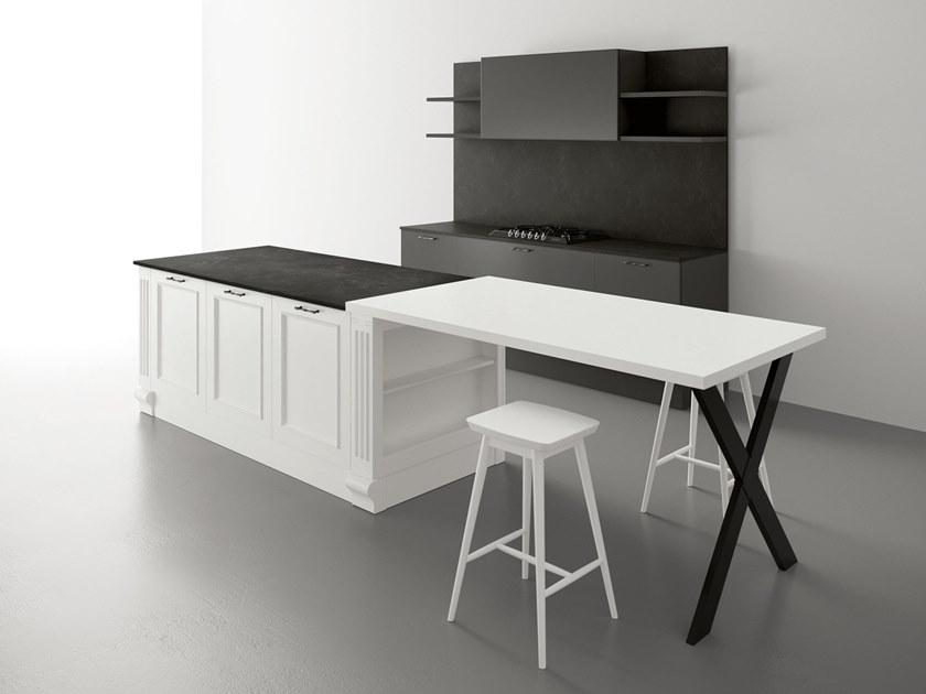 Febal Casa Лакированная кухня с островом sun-id-1502387 - Вид №11