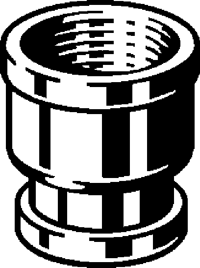 Viega Редукционная муфта 1552 (111373) 111 373 - Вид №1