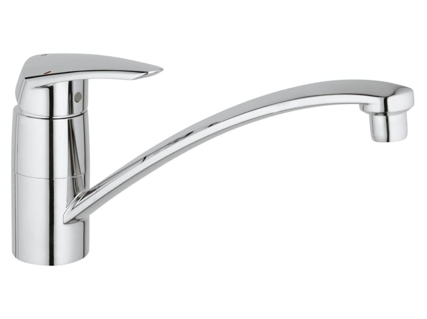 Смеситель для кухни с одним отверстием и поворотным изливом Grohe Eurodisc ARCH-00071502