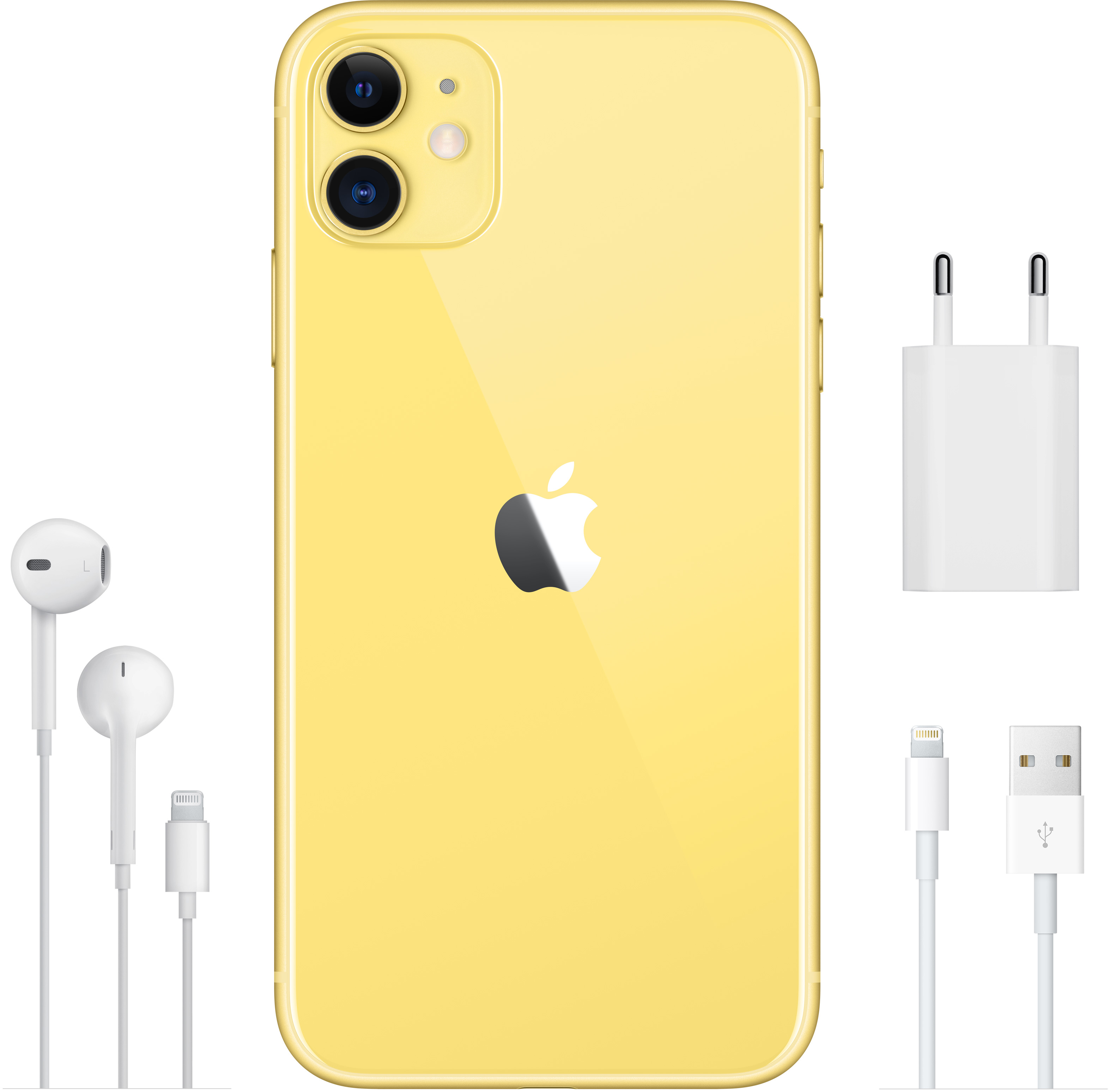 MWMA2RU/A Iphone 11 256gb yellow Apple Santreyd  - Вид №5