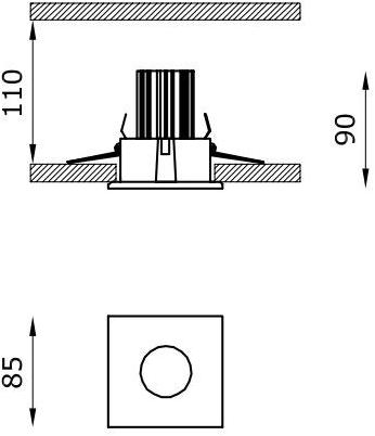 Buzzi & Buzzi Встраиваемый наружный точечный светильник из алюминия Iron sun-id-1433319 - Вид №3