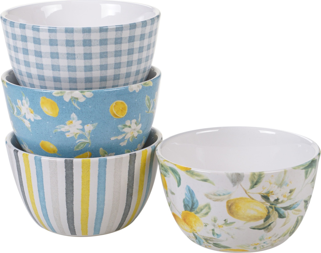 10652466 Certified International Салатник индивидуальный Certified Int. Лимоны 13х7,5см, керамика (в ассортименте) Керамика 