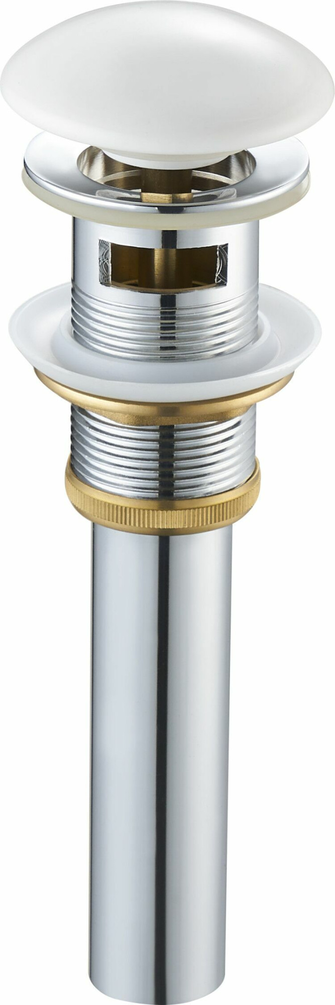 SL-101 Донный клапан с переливом белый LAB.Space 