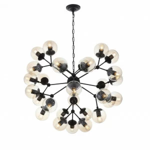 Подвесная люстра ST Luce Stampo SL549.413.30 серая ST LUCE ДИЗАЙНЕРСКИЕ, STAMPO, ШАР 220825 Серый