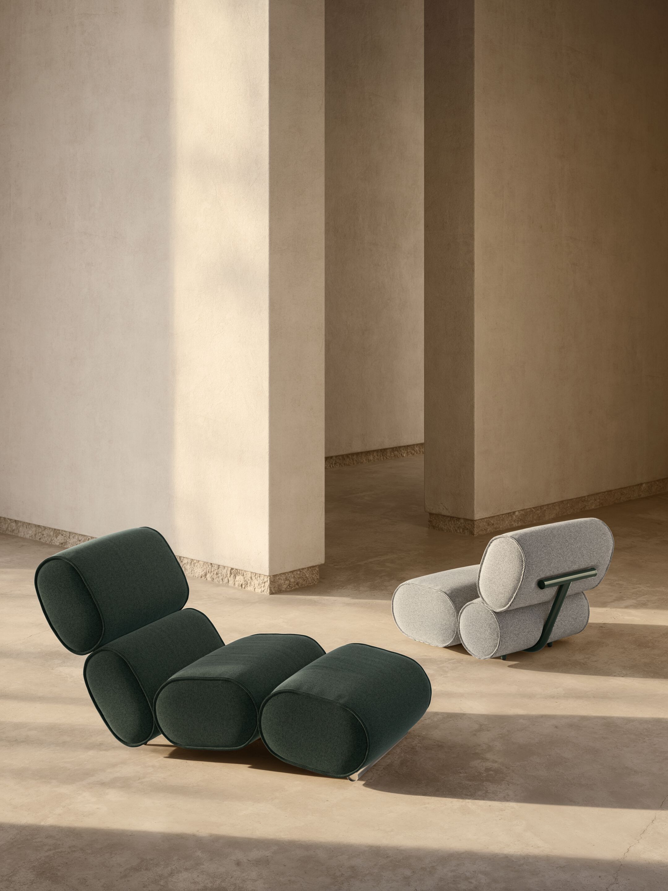 Тканевое кресло Desalto Roller ARCH-00126496 - Вид №3