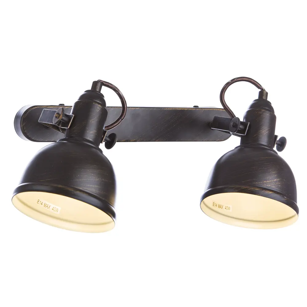 Спот Martin 2xE14x40 Вт, металл, цвет коричневый 15103336 STLM-2191007 Arte Lamp  - Вид №2