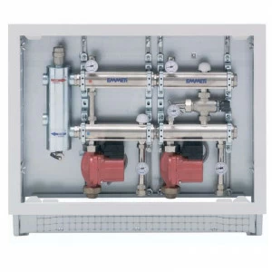 Насосно-смесительный модуль EMMETI Firstbox 2A+1B, с гидравлическим разделителем