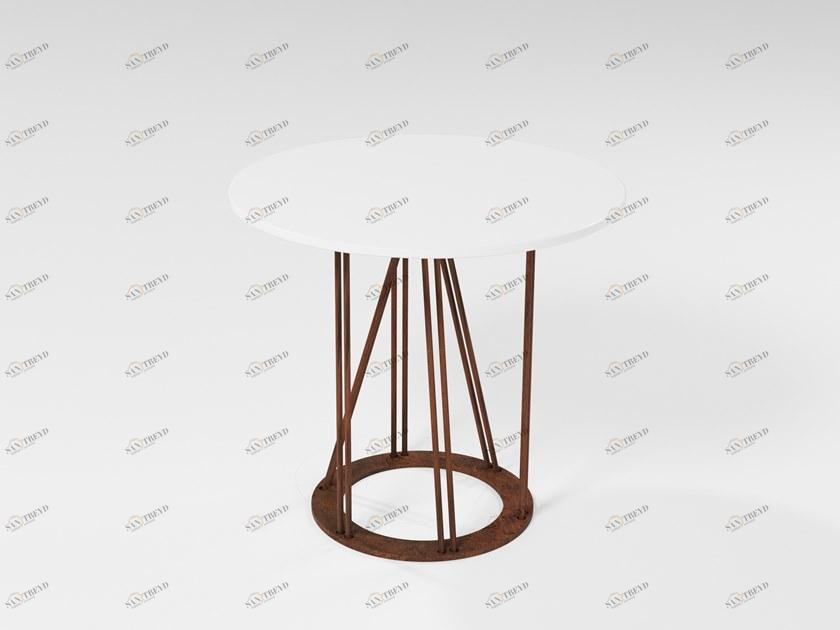 Barel Журнальный столик из мдф и железных стержней Sistema santiago sun-id-1378628