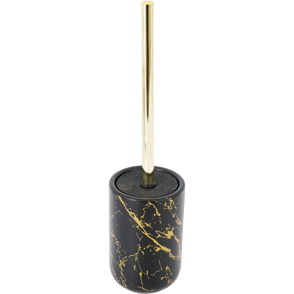 Ершик для унитаза VIDAGE Marmo Nero - керамический комплект в черном цвете 89710242 STLM-0079842