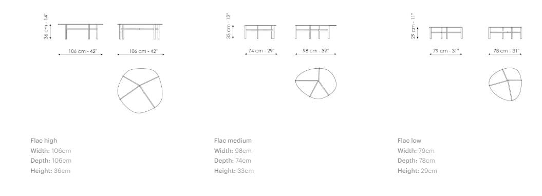 Журнальный столик из закаленного стекла BONALDO FLAC ARCH-00106783 - Вид №4