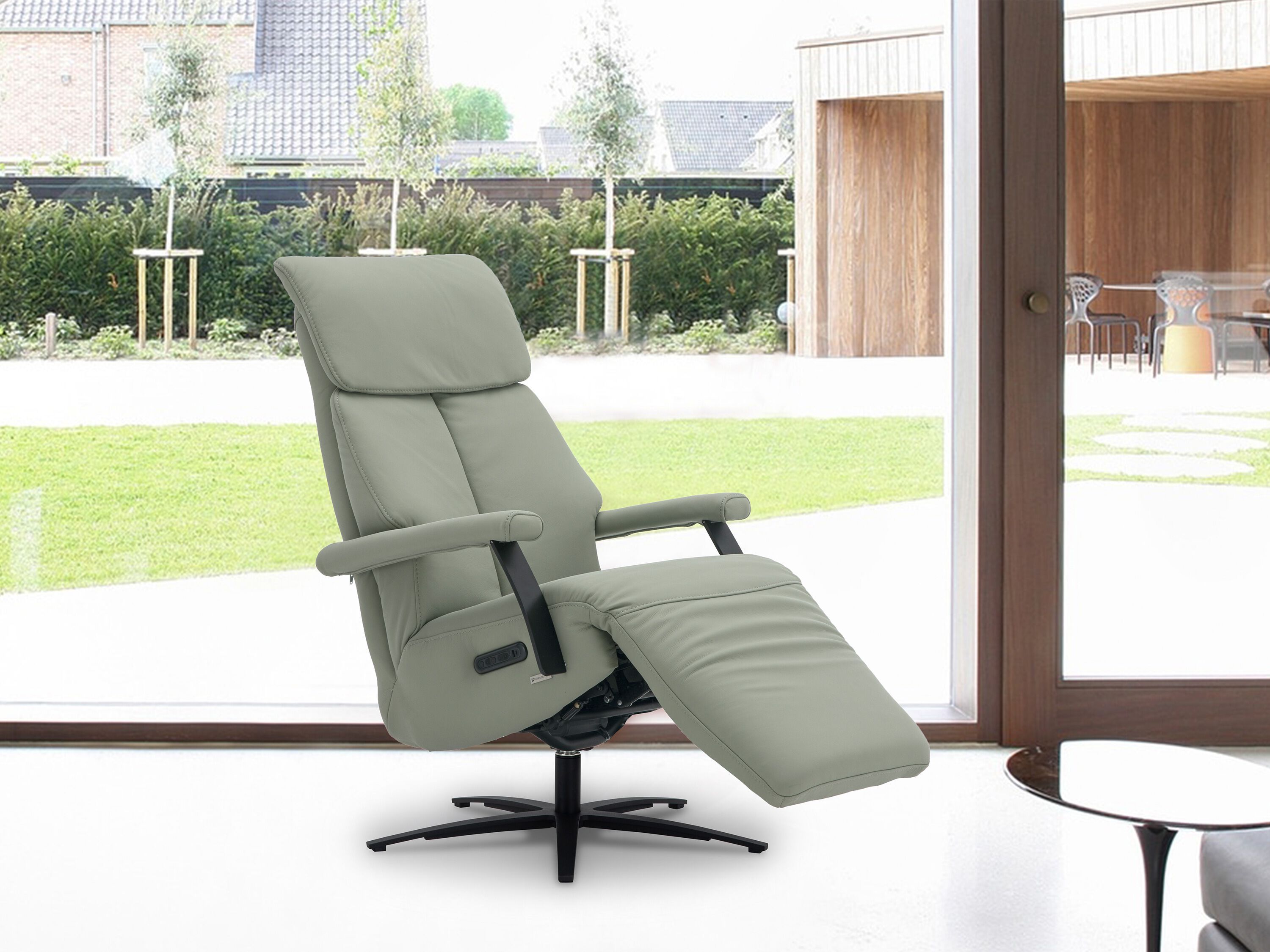 Кожаное кресло с откидывающейся спинкой с электрическим движением CAMPO DE' FIORI CL041 ARCH-00067239 - Вид №26