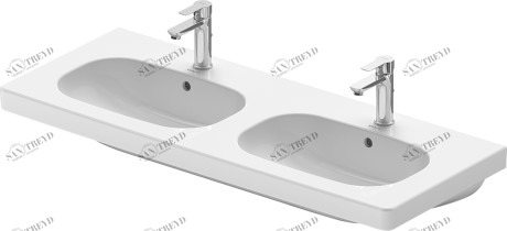 03481200002 Подвесная раковина настенная овальная Duravit D-Code