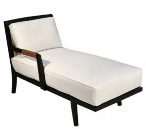 Garbarino Мягкая кушетка из кожи Dan