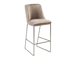 Высокий табурет со спинкой