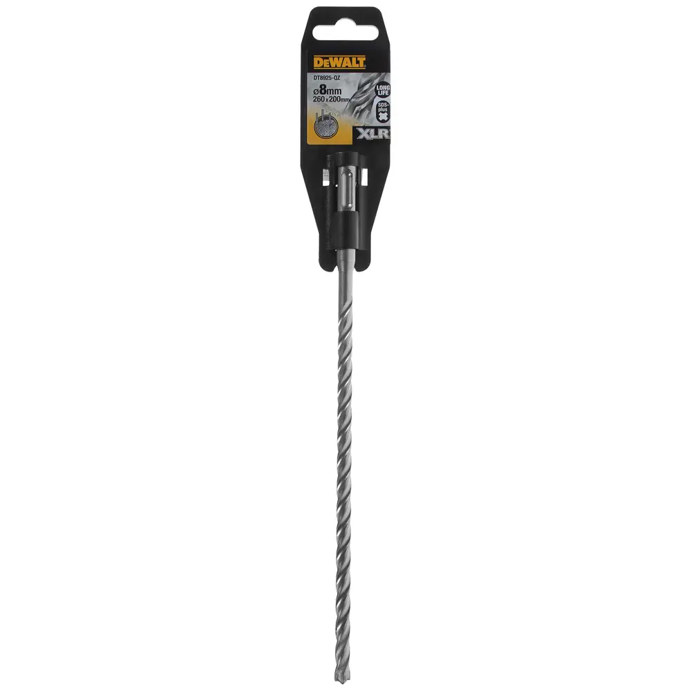 Бур по бетону SDS-Plus 8х200х260 мм DeWalt XLR DT8925 18748050 STLM-2079259  - Вид №2