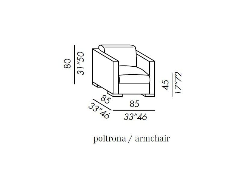 Кресло Meridiani Belmon ARCH-00051478 - Вид №2