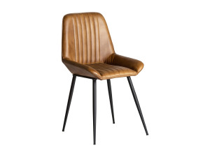 Кожаный мягкий стул