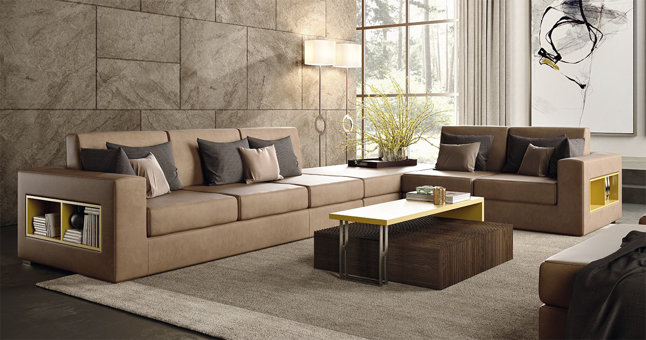 Диван  CAROTI THECA 150+63+149 Concept - Вид №1