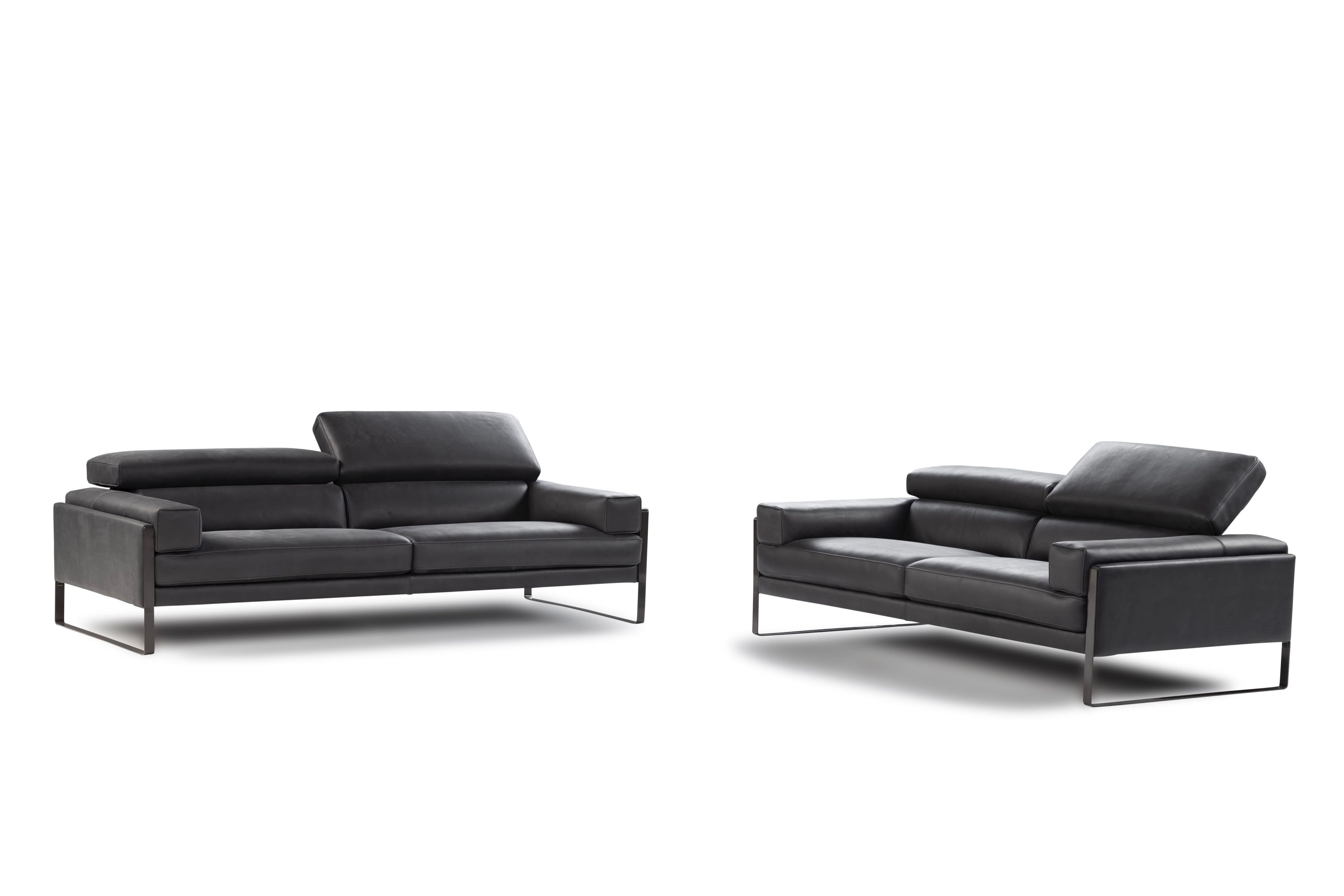 Кожаный диван с подголовником Calia Italia премиум ARCH-00124292 - Вид №2