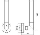 Emco Bad Держатель металлического рулона Eposa 080500100 - Вид №3