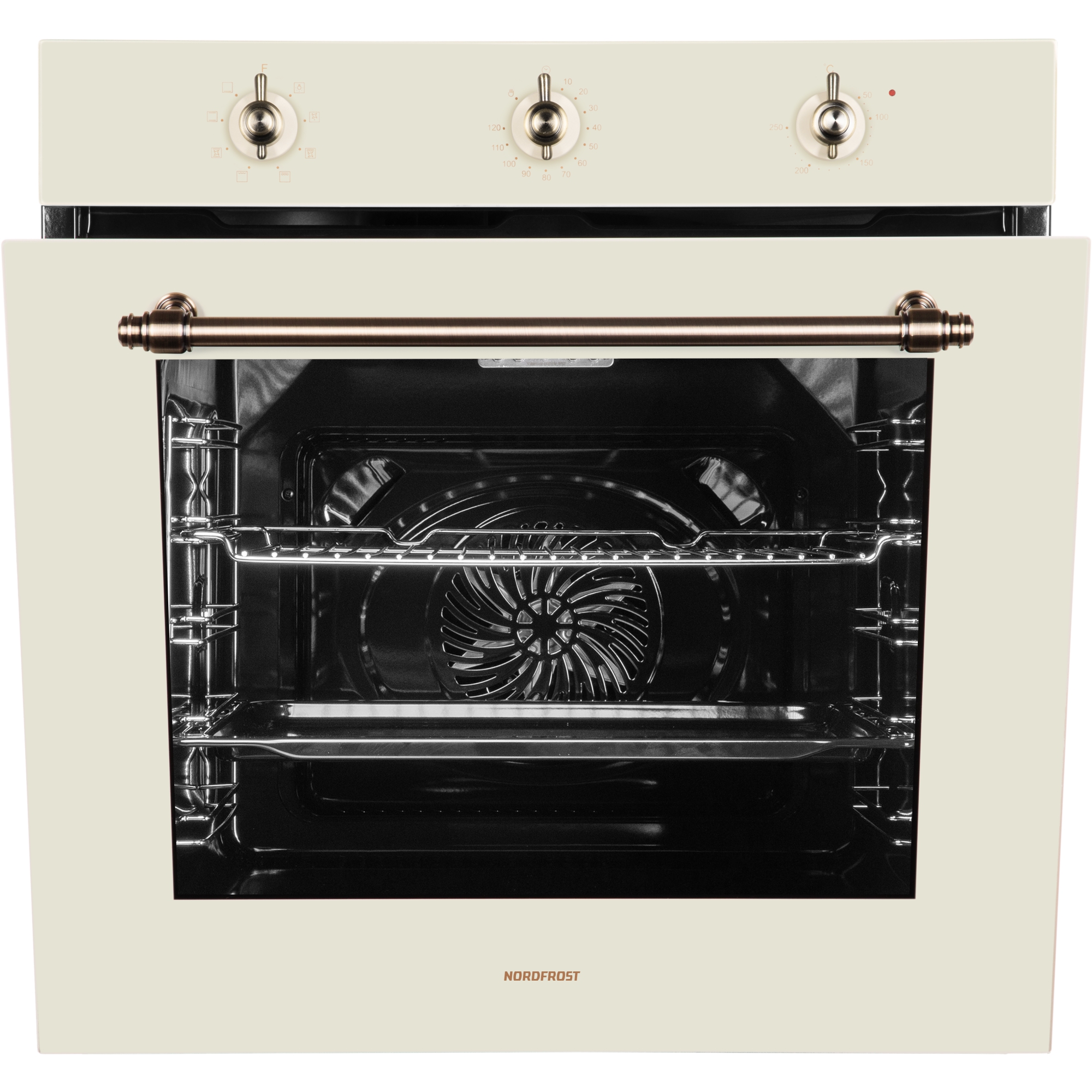 9173492 Электрический духовой шкаф NORDFROST HM 6080 YR бежевый STDN-0050514 - Вид №1