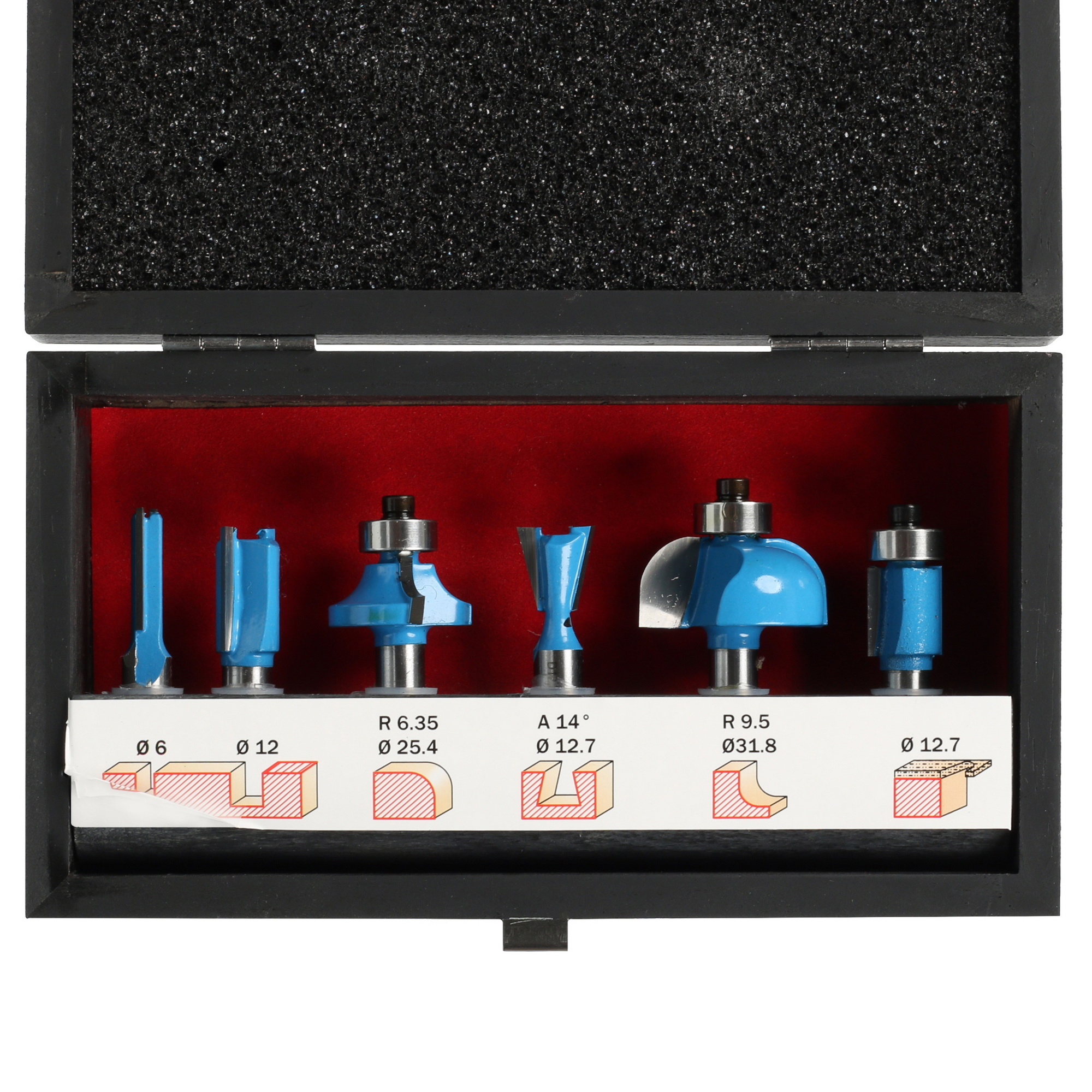 Набор фрез ЗУБР 28795-H6 6 шт 9012568 STDN-0002581 - Вид №1