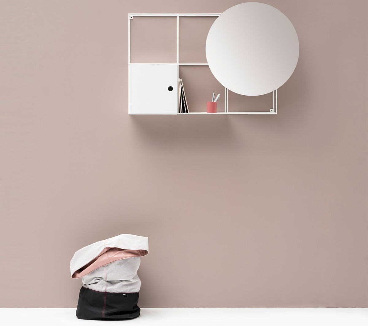 Ex.T FELT COMPOSITION 2 Стенка модульная белая EXFELTCOMB2BIANCO  - Вид №2