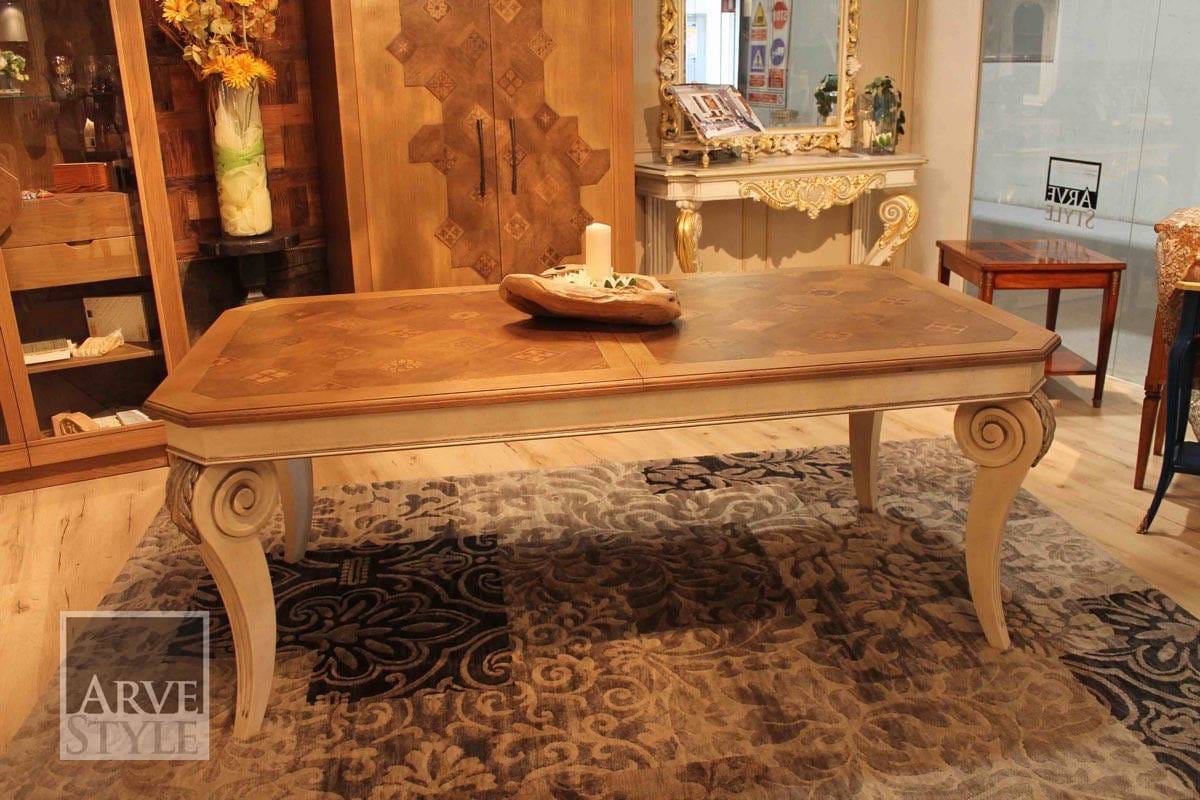 Деревянный прямоугольный выдвижной стол для гостиной Arvestyle паркет ARCH-00136063 - Вид №4