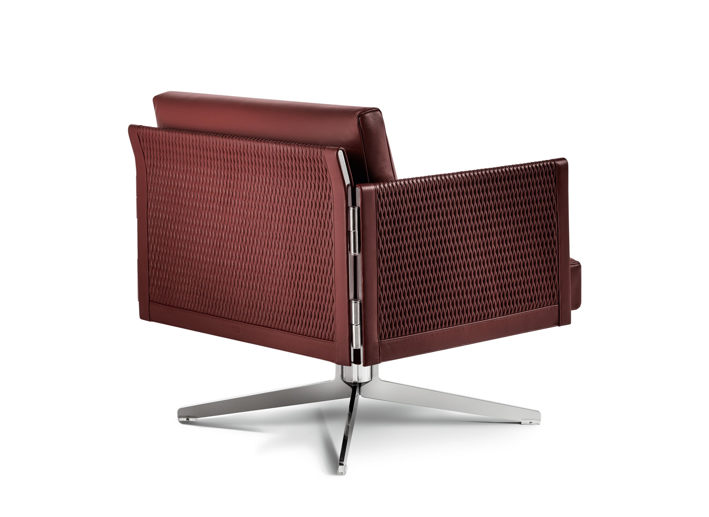 Кожаный спиц поворотный стул Poltrona Frau коллекция-диваны и кресла ARCH-00080190 - Вид №2