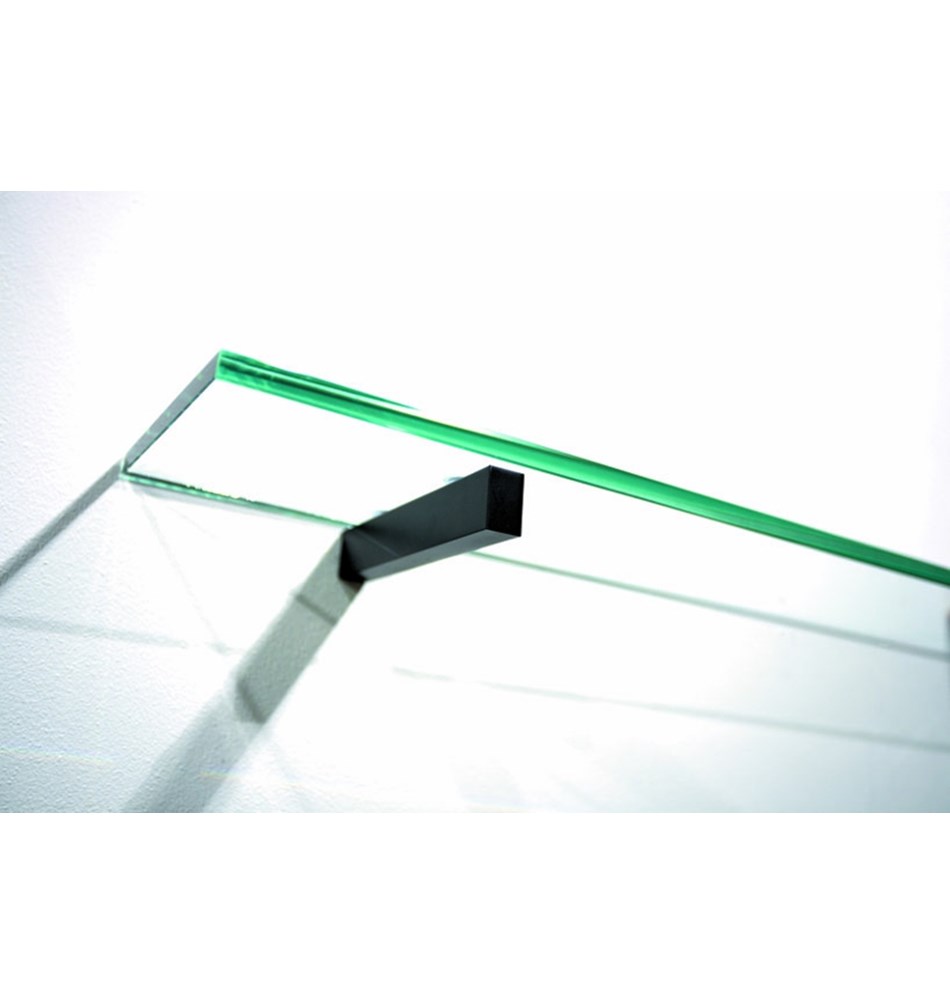 FROST Кронштейн для полки 3, 12см » 2 шт. чернить цинк / латунь Черный Q300512075  - Вид №3