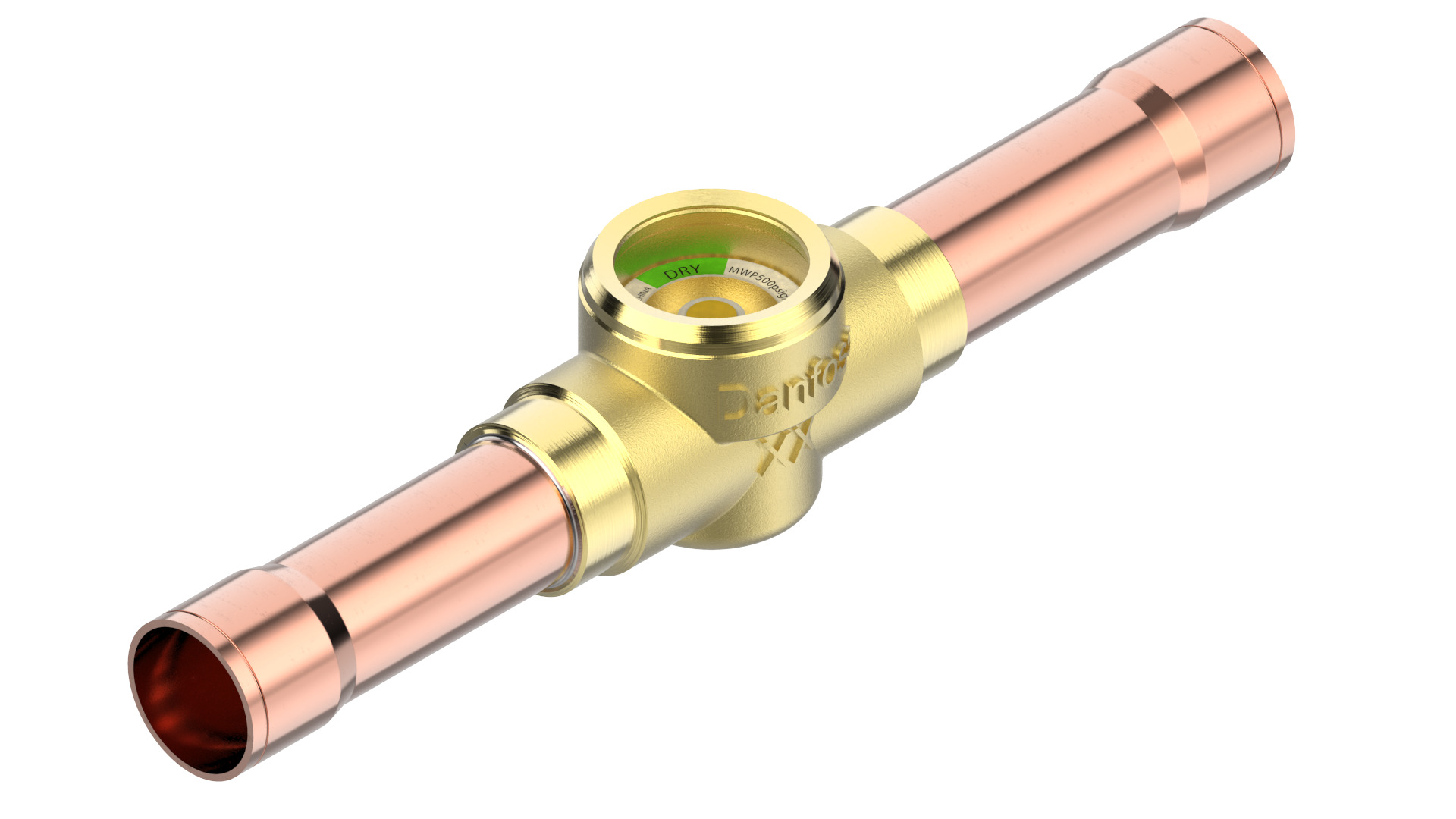 Danfoss SGN — Смотровые стекла с индикатором влажности SGN 6 Смотровое стекло 014-0191  - Вид №4