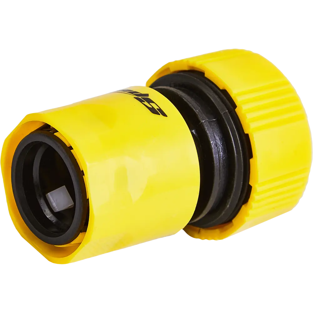 Sparta - Быстросъемный соединитель с аквастопом 3/4" для систем полива 89349512 STLM-0949501 - Вид №1