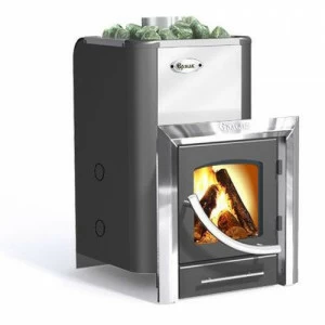 Дровяная печь для бани Ермак Элит 16-ПС