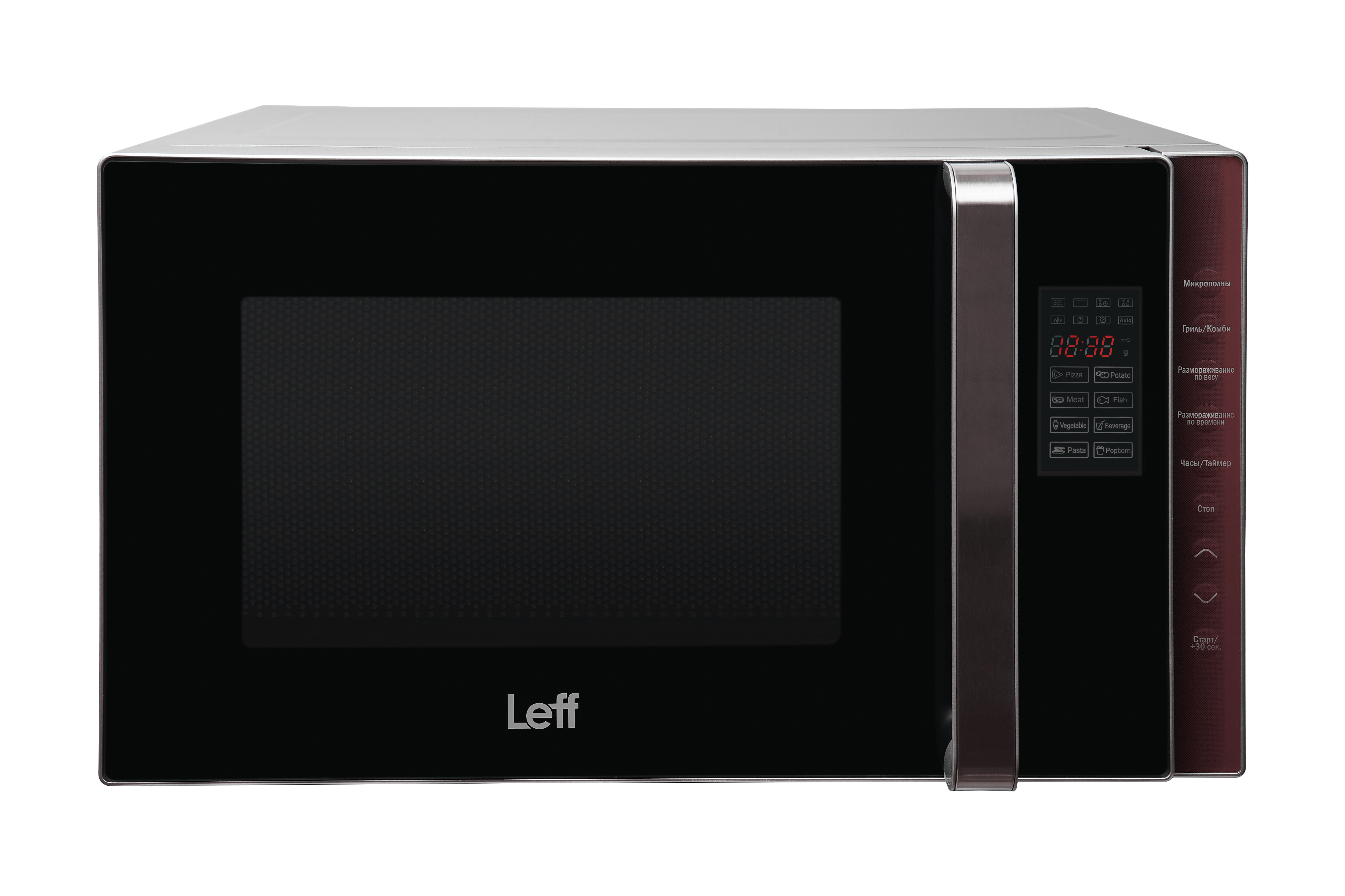 9153926 Микроволновая печь GRILL SILV 23MD803SG 800W LEFF черный STDN-0149173