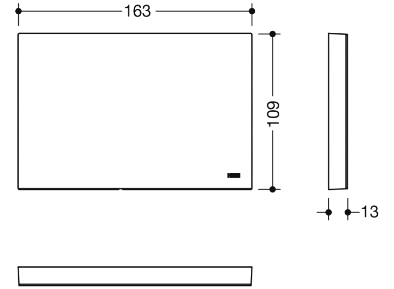 900.51.00260 Крышка монтажной пластины HEWI System 900 - Вид №2