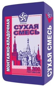 Монтажно кладочная смесь М200 Русеан 40кг