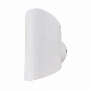 Уличный настенный светильник светодиодный 14,5х8,5х7,5 см белый CLT CLT 134W WH CRYSTAL LUX CLT 134 00-3898344 Белый