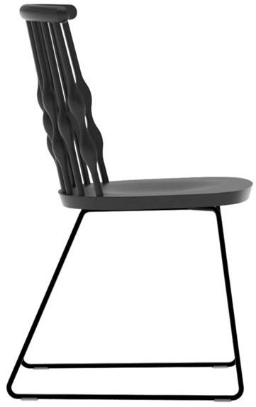 Andreu World Сани стул из бука Nub Si1450 - Вид №1