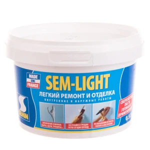 Шпаклёвка суперлегкая Semin Sem-Light 0.5 л 12454480 STLM-2201035