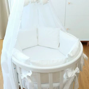 Комплект детского постельного белья для кроватки Classic "Классика" белый ELLIPSE ELLIPSE CLASSIC 351707 Белый